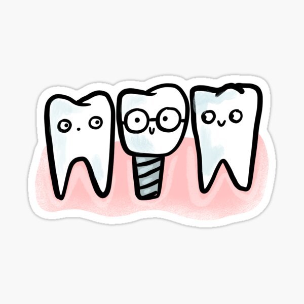 Наклейки на зубы