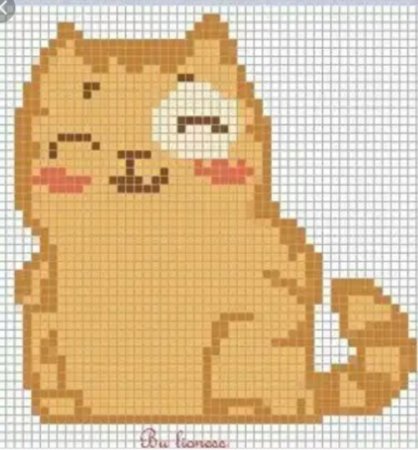 Рисунки по клеточкам Стикеры