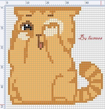 Рисунки по клеточкам Стикеры