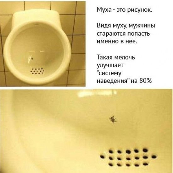 Ворота в писсуаре