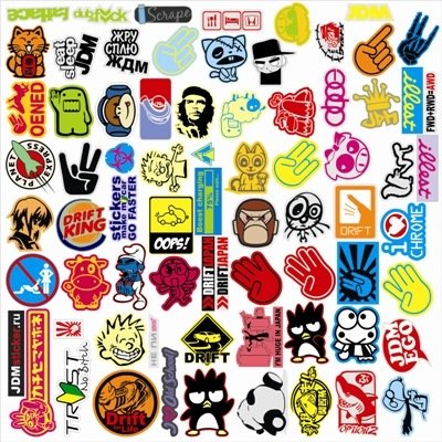 Orafolamericas com наклейки (49 фото)