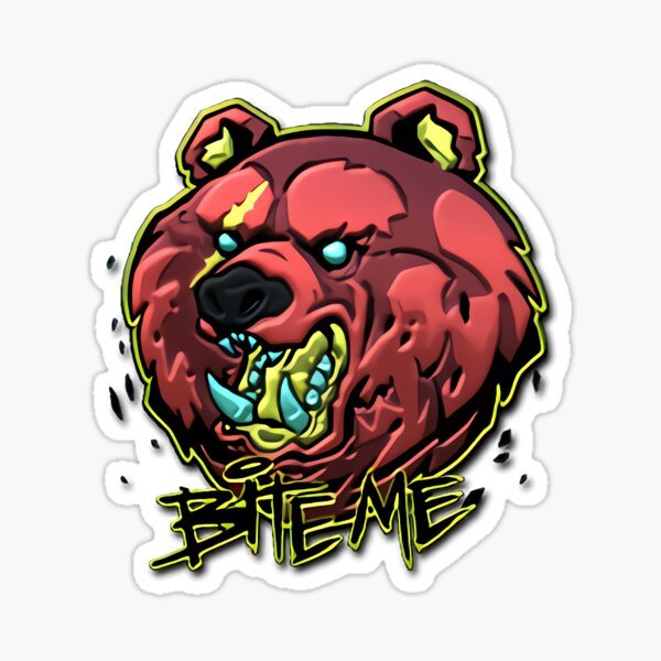 Металлическая наклейка КС го