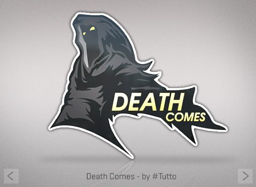 Укуси меня наклейка CS go