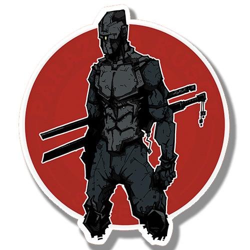 Стикеры наклейки ниндзя