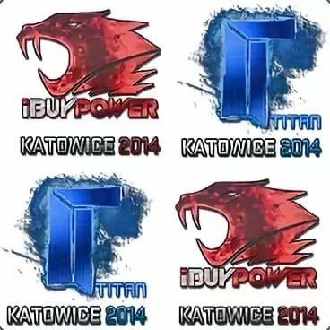 Наклейка Титан Катовице 2014