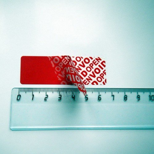 Гарантийные этикетки контроля вскрытия