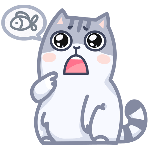 Стикеры ВК серый персик