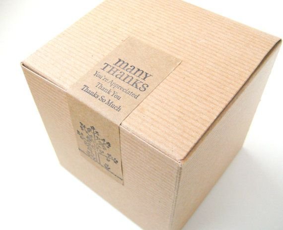 Наклейка на коробку