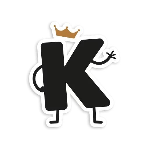 Стикеры наклейки буквы