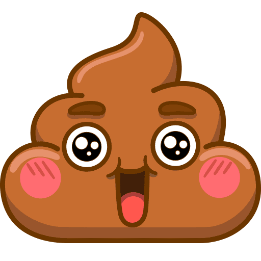 Стикеры с какашкой