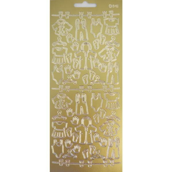 Контурные наклейки ажурные