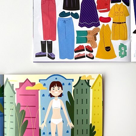 Наряди куклу. В гости к подружке