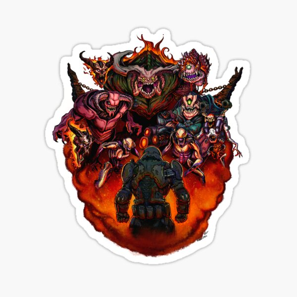 Doom Eternal Stickers