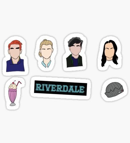 Стикеры Ривердейл для распечатки