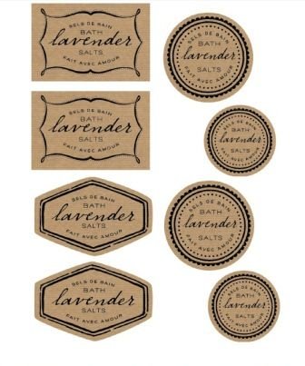 Жемчуг для ванны этикетка