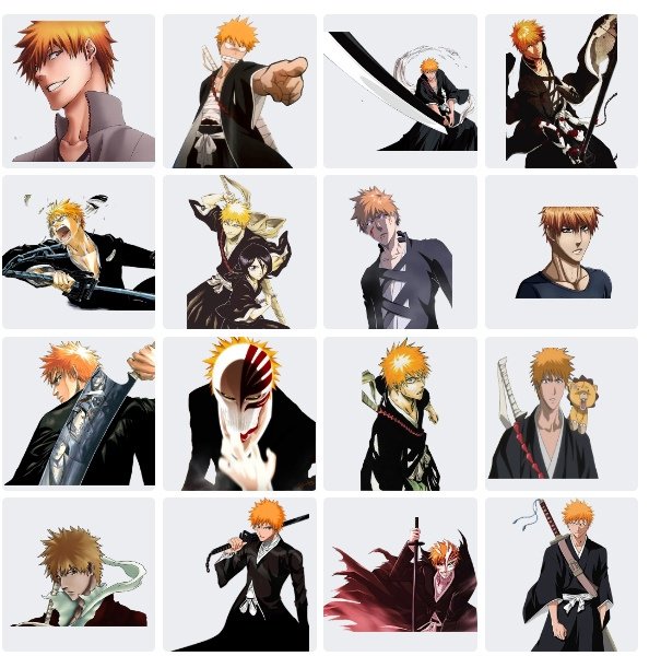 Наклейки аниме Блич