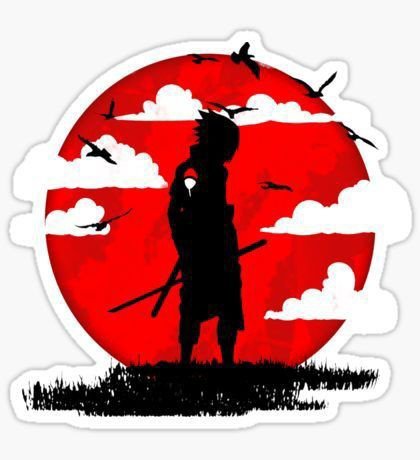 Наклейки Наруто Акацуки из Наруто