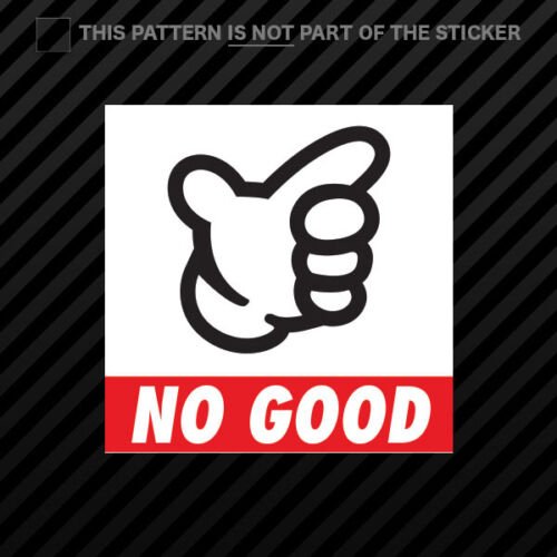 Канджо наклейки no good