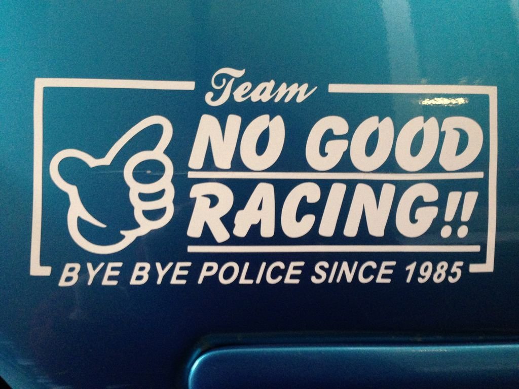 Bye bye phonk. No good Racing наклейка. Bye Bye Police наклейка. Kanjozoku наклейка. No good Racing logo.