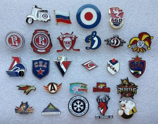 Значки команд КХЛ