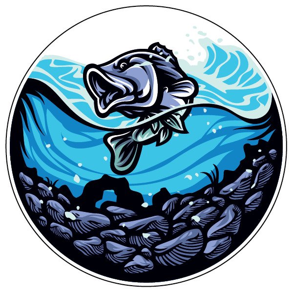 Стикер рыбка