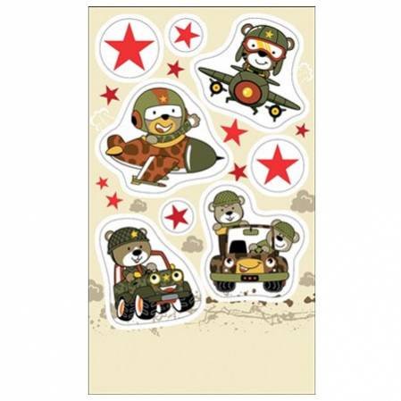 Наклейки 23 февраля для детей