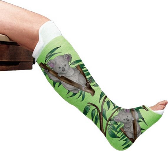 Чехол на гипс на ногу