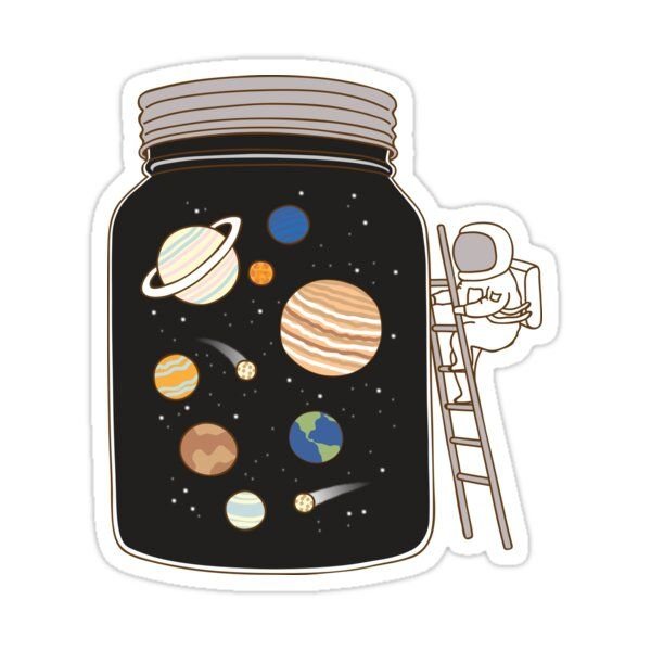 Стикерпак на тему космос