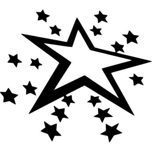 Стикер звезда