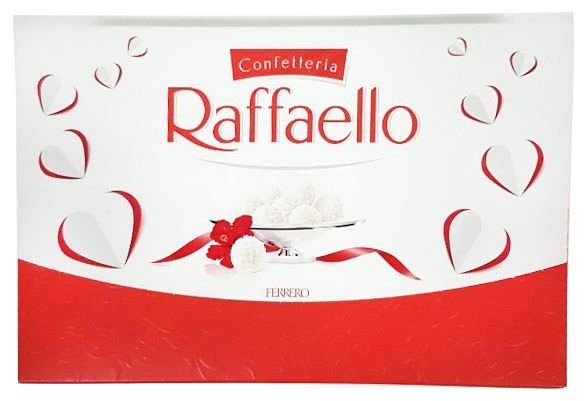 Рафаэлло конфеты надпись
