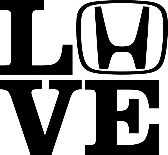 Наклейки на авто Honda