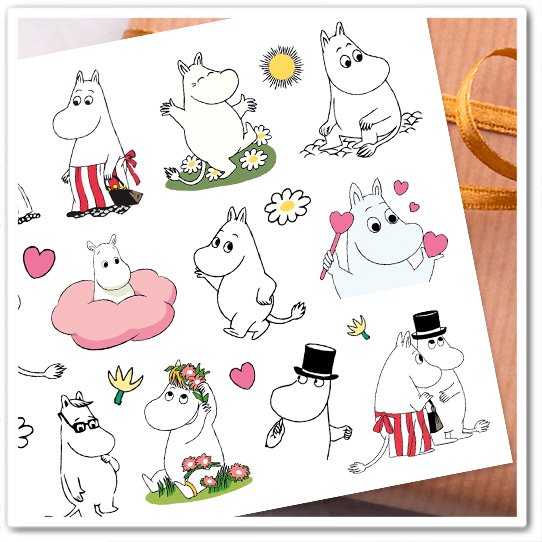 Стикеры Мумий Тролль