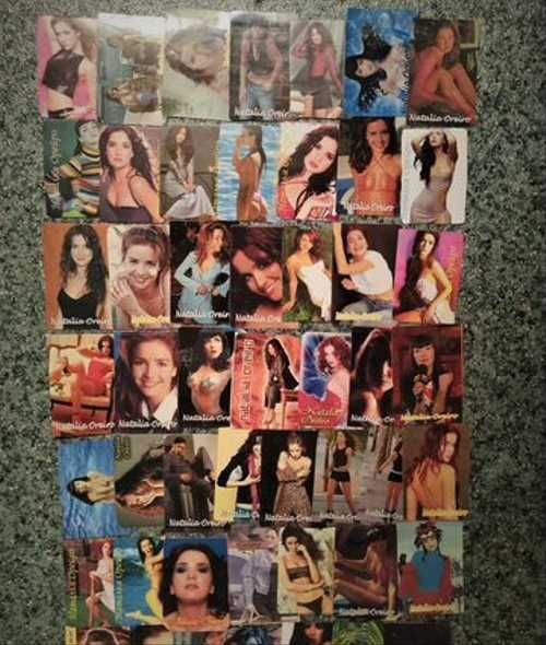 Наклейки с Натальей Орейро из 90-х