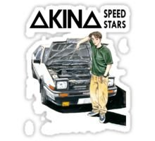 Akina Speed Stars наклейка на капот