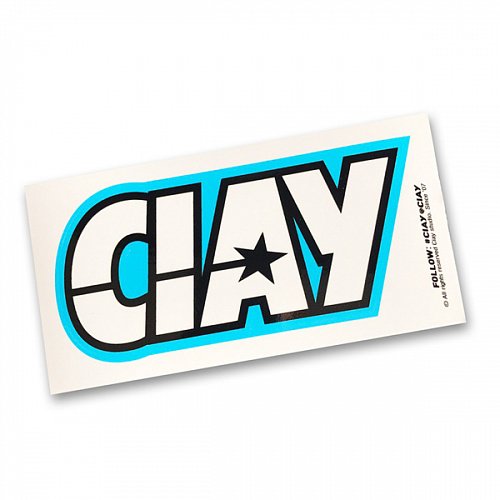 Clay CA наклейка