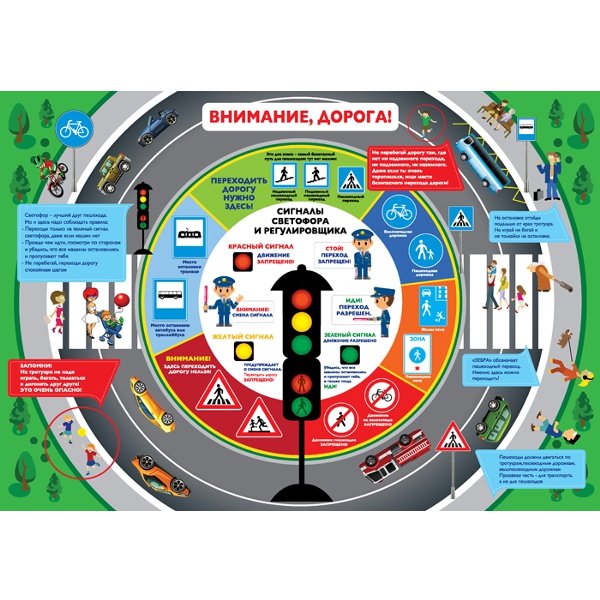 Стикеры по правилам дорожного движения