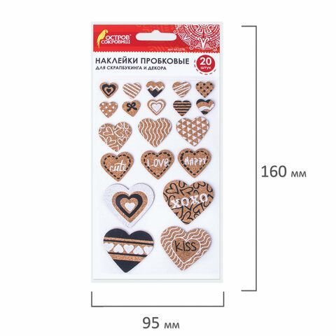 Пробковые наклейки