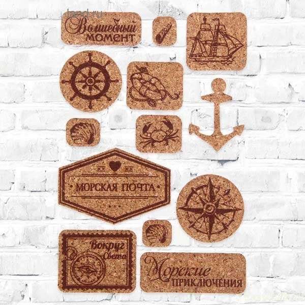 Пробковые наклейки для мебели