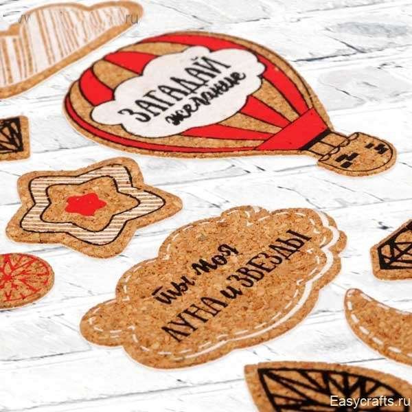 Пробковые наклейки для стекла