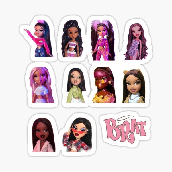 Bratz наклейки