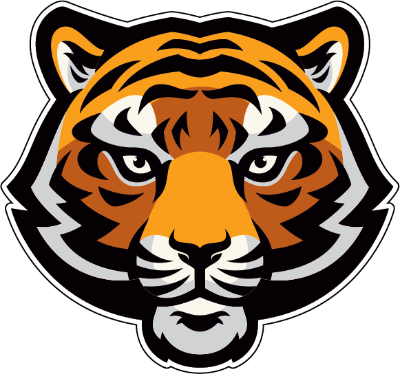 Наклейка тигр на машину