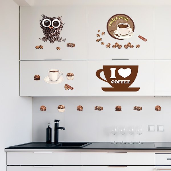 Наклейки на кухонный гарнитур