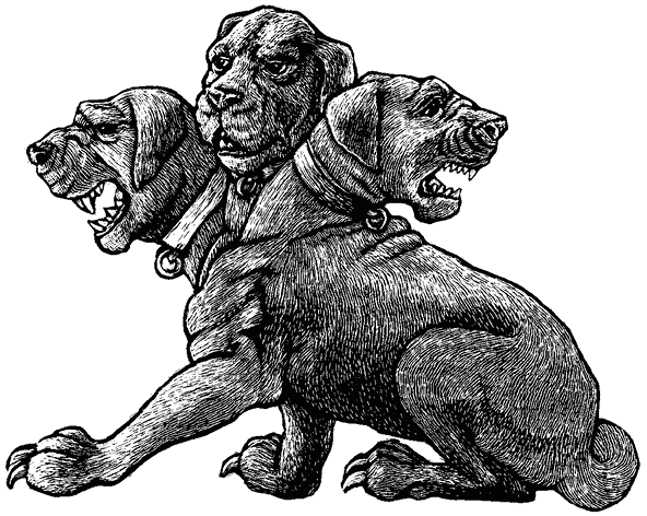 Церберус ротвейлер