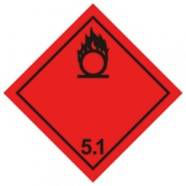 Наклейка опасный груз