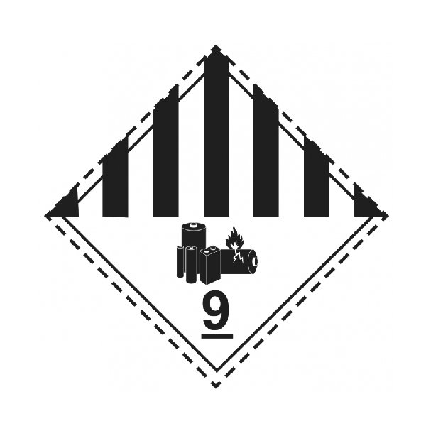 Знак опасности класс 9 Прочие опасные вещества