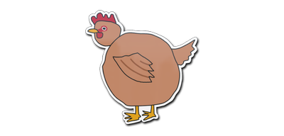 Веселая курица