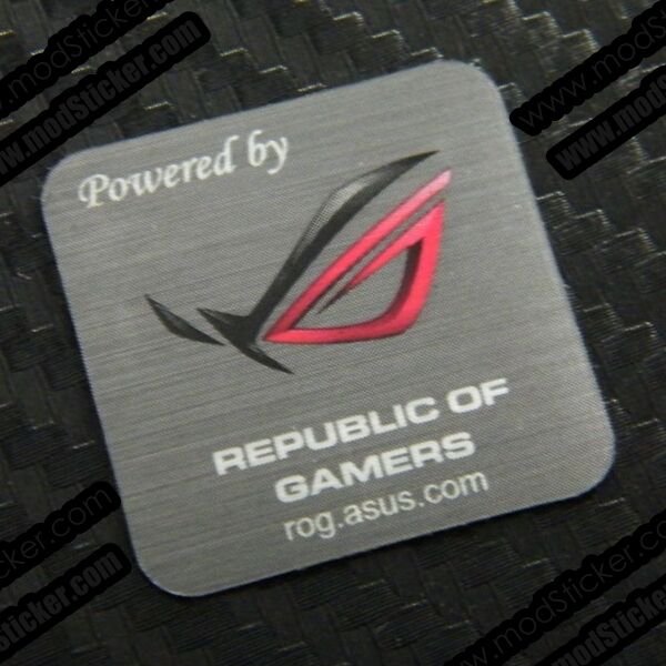 Powered by ASUS наклейка