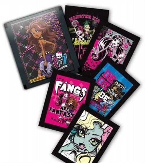 Panini журнал для наклеек Monster High