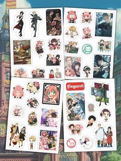 Стикеры семейка шпионов