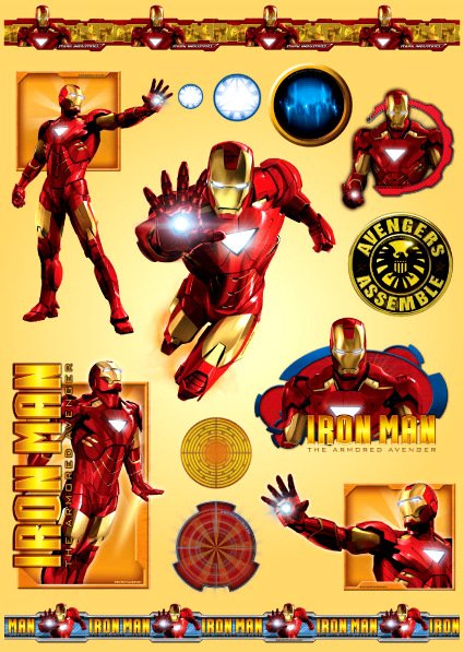 Супергерои на стене